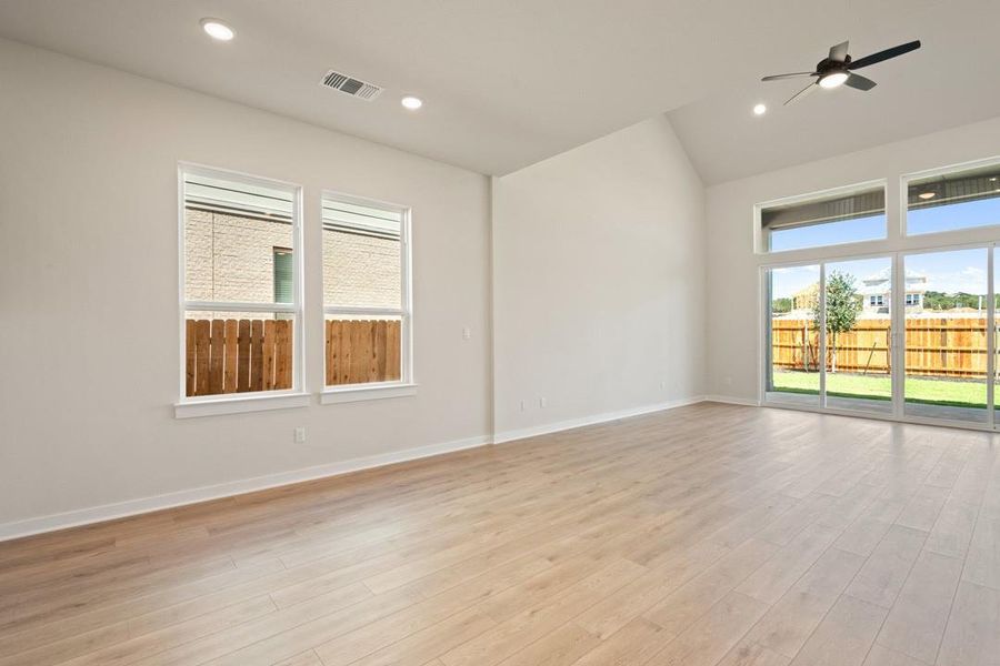 Spacious, unfurnished interior of a new home in Arbor Collection at Heritage, Dripping Springs (Image 22).