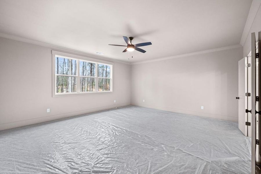 Spacious, unfurnished interior of a new home in Hillshire, Cumming (Image 36).