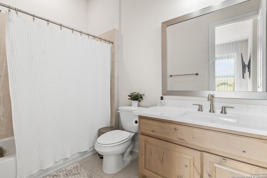 Furnished interior view inside a new home in , San Antonio (Image 39).