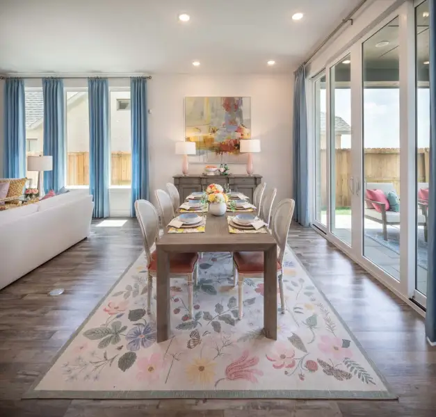 Representative Dining Room - some options shown