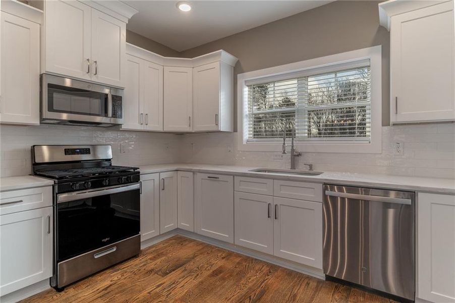 Furnished interior view inside a new home in , Woodstock (Image 8).