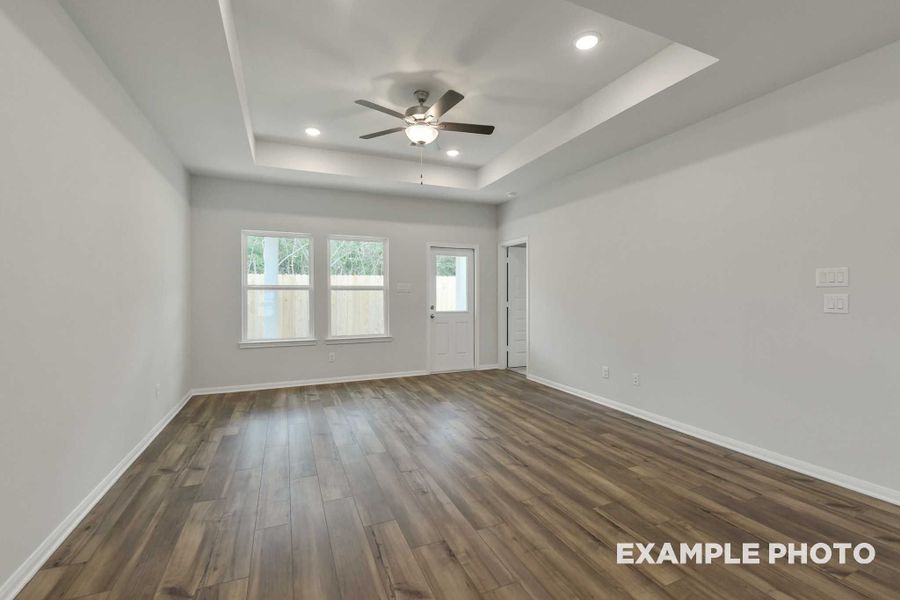Representative unfurnished interior of a home built from the The Frio by Davidson Homes LLC in Windmill Estates, Magnolia (Image 14).