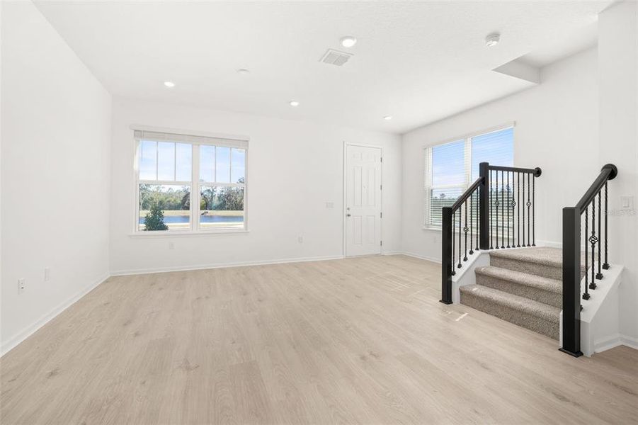 Spacious, unfurnished interior of a new home in Serenade at Ovation, Winter Garden (Image 17). Spacious, unfurnished interior of a new home in Serenade at Ovation, Winter Garden (Image 17).