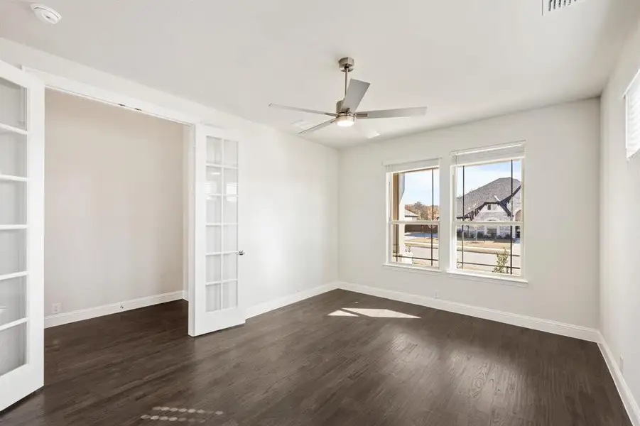 Spacious, unfurnished interior of a new home in Hayes Crossing, Midlothian (Image 22). Spacious, unfurnished interior of a new home in Hayes Crossing, Midlothian (Image 22).