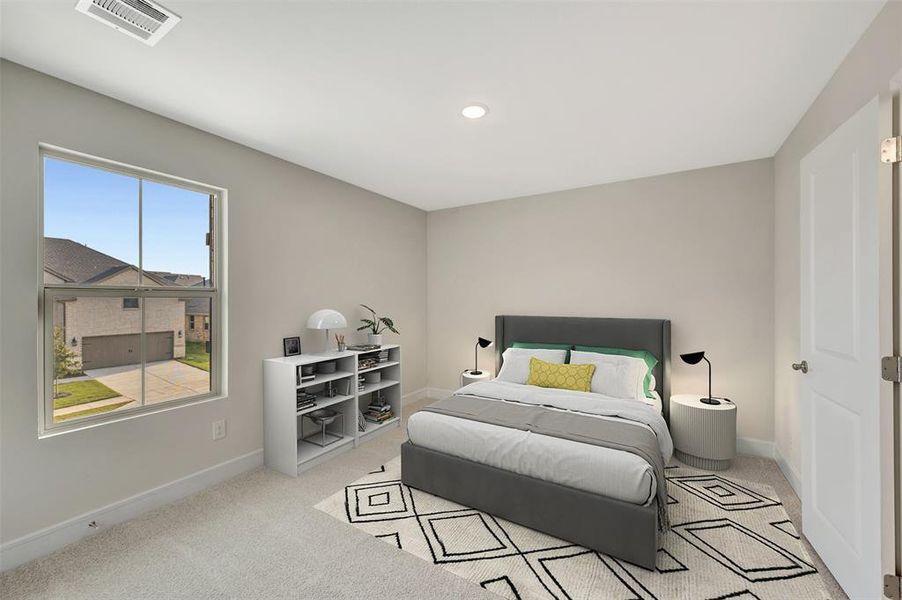 Furnished interior view inside a new home in Elevon, Lavon (Image 18). Furnished interior view inside a new home in Elevon, Lavon (Image 18).