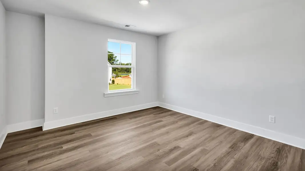 Spacious, unfurnished interior of a new home in Magnolia Ridge at Blake Farm, Wilmington (Image 33). Spacious, unfurnished interior of a new home in Magnolia Ridge at Blake Farm, Wilmington (Image 33).