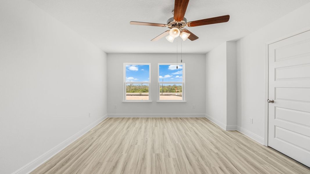 Spacious, unfurnished interior of a new home in Salt Creek at Mexico Beach, Mexico Beach (Image 17). Spacious, unfurnished interior of a new home in Salt Creek at Mexico Beach, Mexico Beach (Image 17).