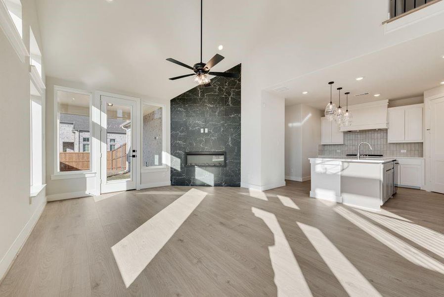 Spacious, unfurnished interior of a new home in Trails at Cottonwood Creek, Rowlett (Image 19). Spacious, unfurnished interior of a new home in Trails at Cottonwood Creek, Rowlett (Image 19).