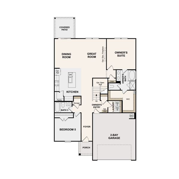 2D floor plan layout of this home in Barton Hills, Spring Hill, TN (Image 2). 2D floor plan layout of this home in Barton Hills, Spring Hill, TN (Image 2).