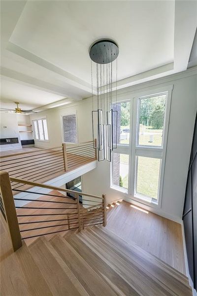 Furnished interior view inside a new home in , Dacula (Image 42).