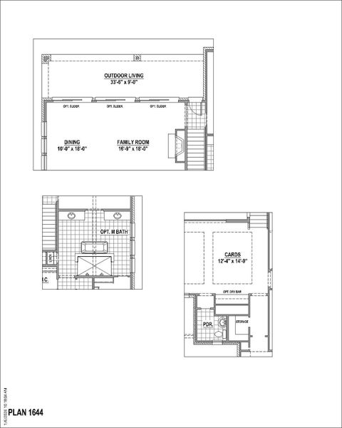 Plan 1644 Options 1