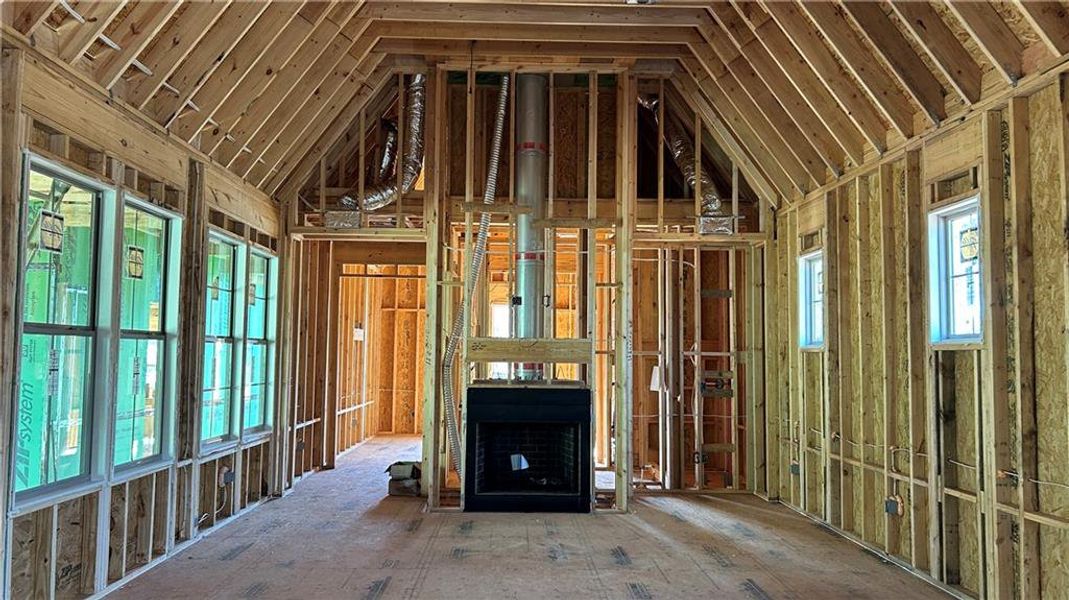 In-progress construction of a new home in , Newnan, GA (Image 3). In-progress construction of a new home in , Newnan, GA (Image 3).