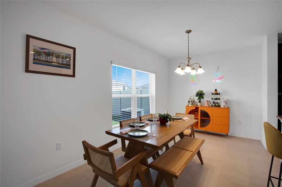 Furnished interior view inside a new home in Horse Creek at Crosswinds, Davenport (Image 16). Furnished interior view inside a new home in Horse Creek at Crosswinds, Davenport (Image 16).