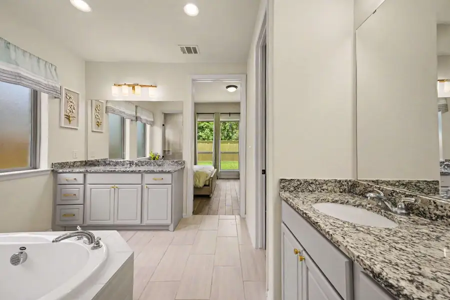 Another view of this incredible primary bathroom. Another view of this incredible primary bathroom.