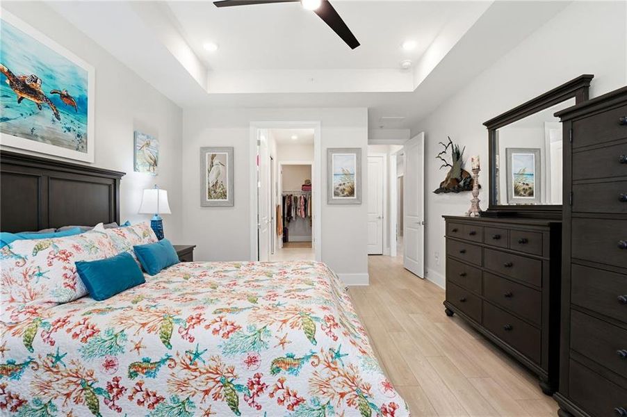 Furnished interior view inside a new home in The Reserve at Bells Ferry, Kennesaw (Image 8). Furnished interior view inside a new home in The Reserve at Bells Ferry, Kennesaw (Image 8).