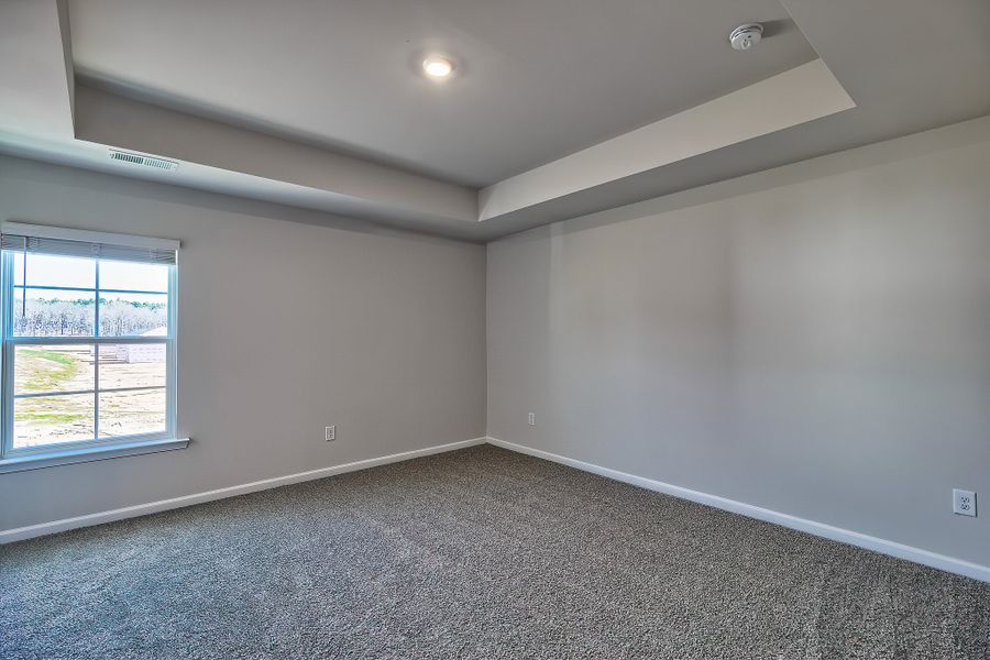 Representative unfurnished interior of a home built from the Cypress by McGuinn Homes in Hidden Hills, Laurens (Image 27). Representative unfurnished interior of a home built from the Cypress by McGuinn Homes in Hidden Hills, Laurens (Image 27).