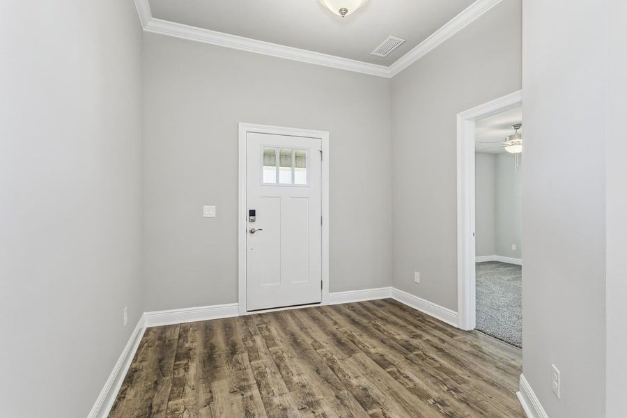 Representative unfurnished interior of a home built from the The Ruby by Herbst Homes in Buckeyes Landing, Navarre (Image 25).