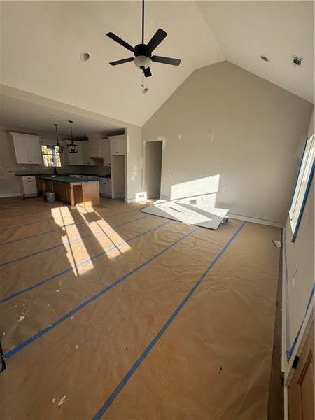 In-progress construction of a new home in , Dallas, GA (Image 13).