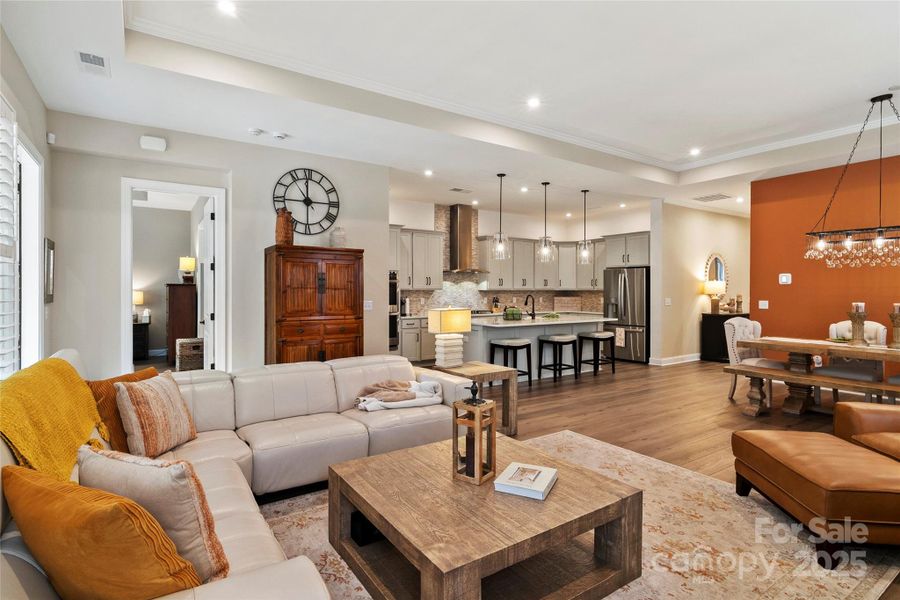 Great room with view to kitchen Great room with view to kitchen