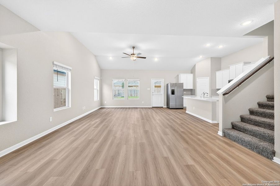 Spacious, unfurnished interior of a new home in Winding Brook, San Antonio (Image 47).