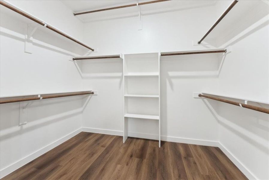 Primary bedroom closet