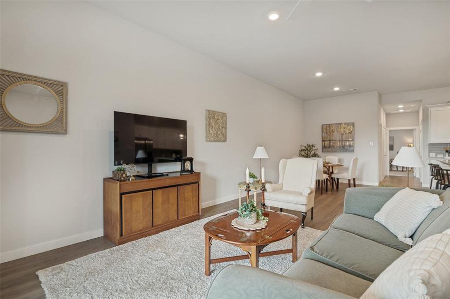 Furnished interior view inside a new home in , Wylie (Image 6). Furnished interior view inside a new home in , Wylie (Image 6).