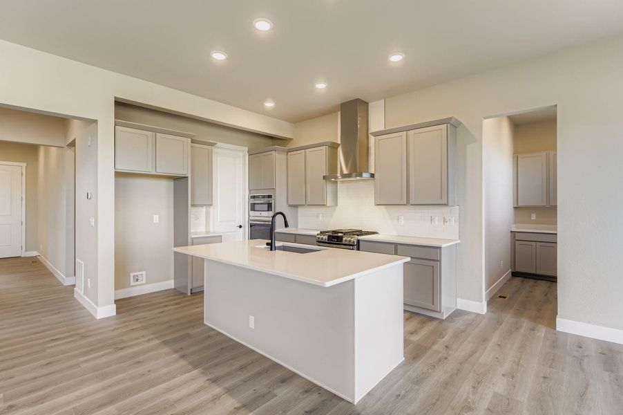 Furnished interior view inside a new home in Country Club Reserve – Fort Collins, Fort Collins (Image 10).