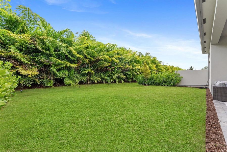 Private Backyard Private Backyard