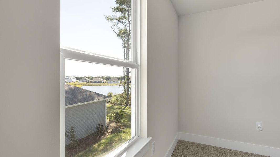 Spacious, unfurnished interior of a new home in Sidbury Station, Castle Hayne (Image 34).