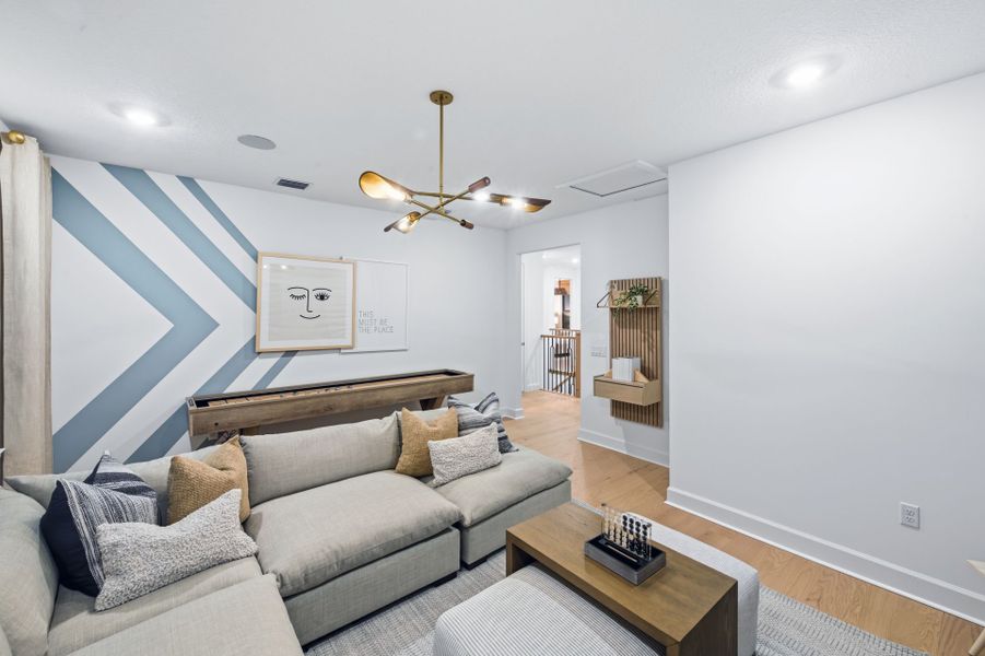Furnished interior view inside a new home in Greyhawk Landing, Lake Worth (Image 17).