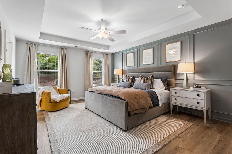 Furnished interior view inside a new home in Six Oaks, Summerville (Image 5).