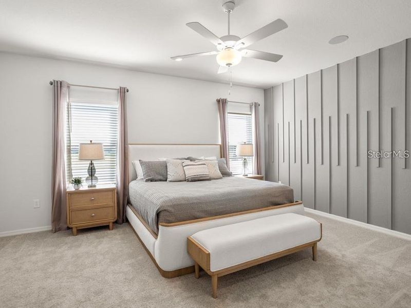 Furnished interior view inside a new home in Copperleaf, Ocala (Image 18).