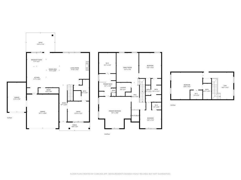 2D floor plan layout of this home in , Dallas, GA (Image 5).
