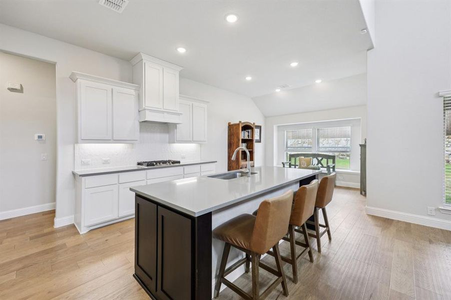 Furnished interior view inside a new home in Glenwood Meadows, Denton (Image 5).