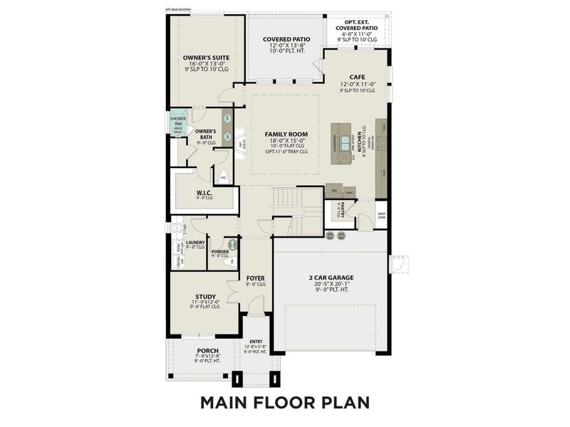Main Floor Plan Main Floor Plan