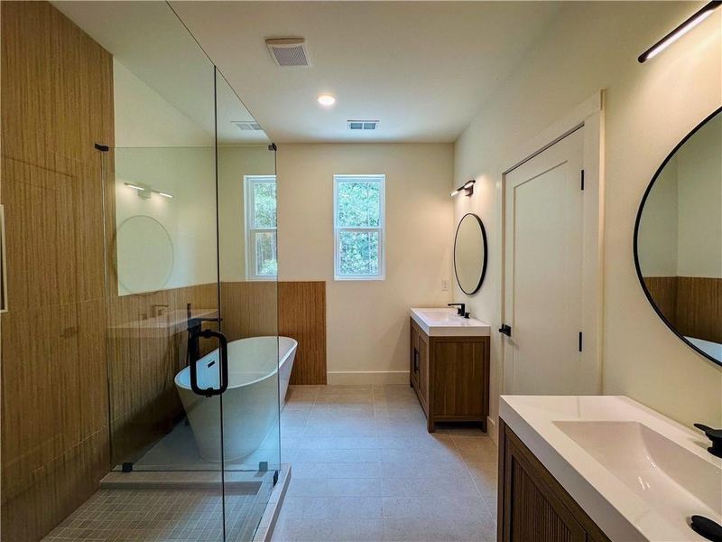 Furnished interior view inside a new home in , Dacula (Image 4).
