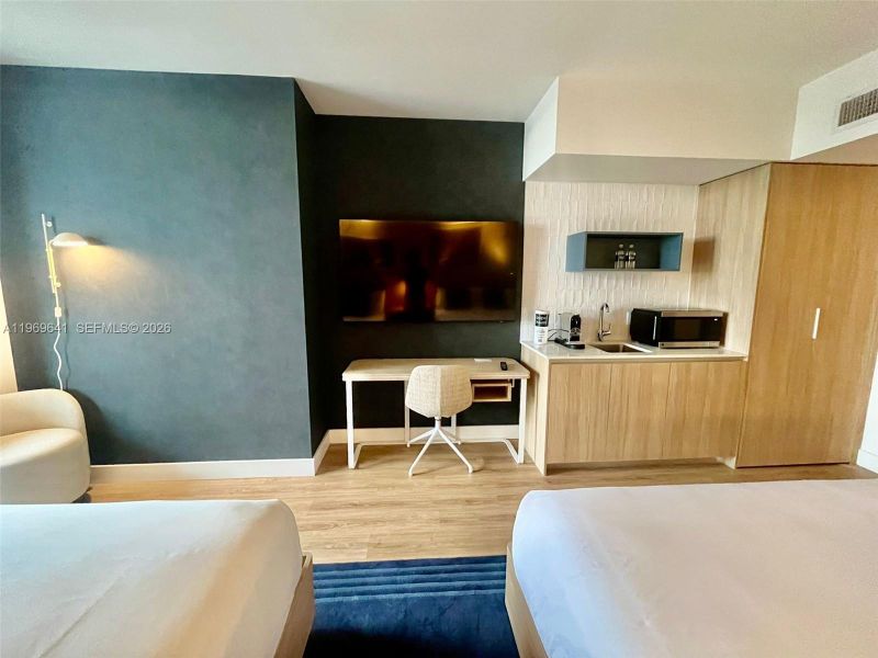 Furnished interior view inside a new home in Natiivo Miami, Miami (Image 4).