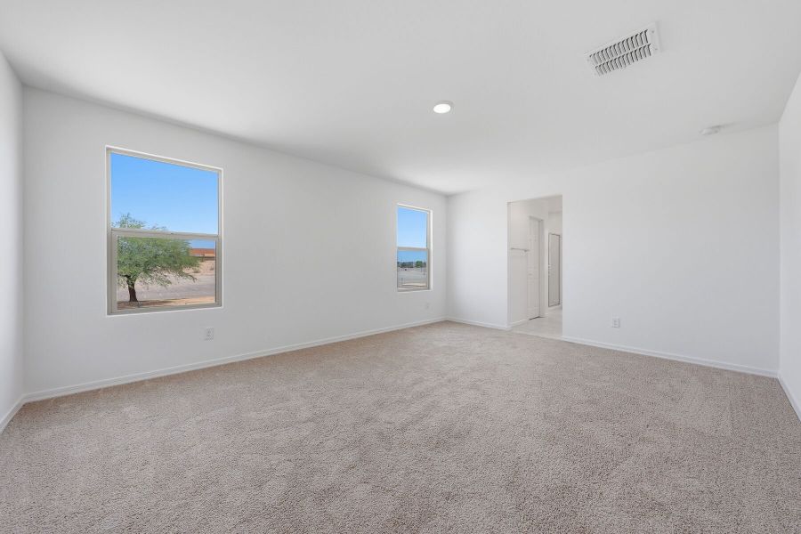 Representative unfurnished interior of a home built from the Fawn by Mattamy Homes in Baker Farms, Phoenix (Image 14).