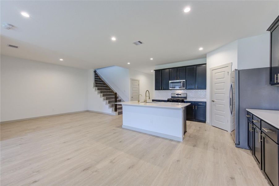 Furnished interior view inside a new home in , Katy (Image 8).