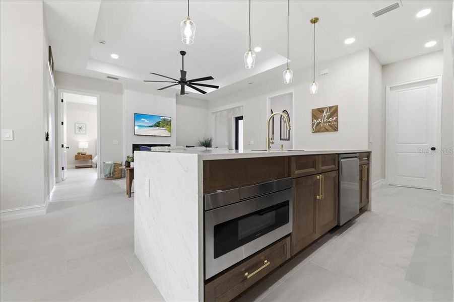Furnished interior view inside a new home in , Lehigh Acres (Image 6).