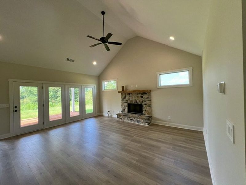 Spacious, unfurnished interior of a new home in The Dairy, Hogansville (Image 10).
