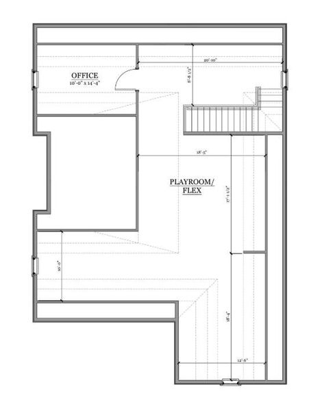 2D floor plan layout of this home in , Mount Pleasant, SC (Image 6).