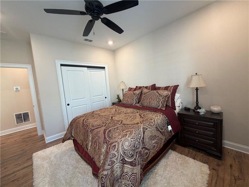 Furnished interior view inside a new home in The Courtyards at Bailey Farms, Dacula (Image 56). Furnished interior view inside a new home in The Courtyards at Bailey Farms, Dacula (Image 56).