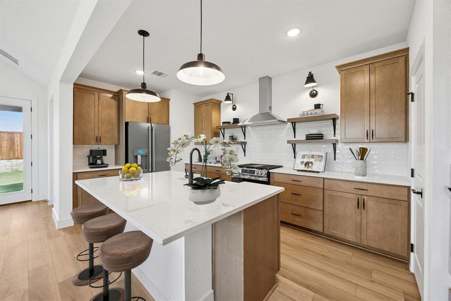 Furnished interior view inside a new home in Heritage Ranch, Sherman (Image 6).