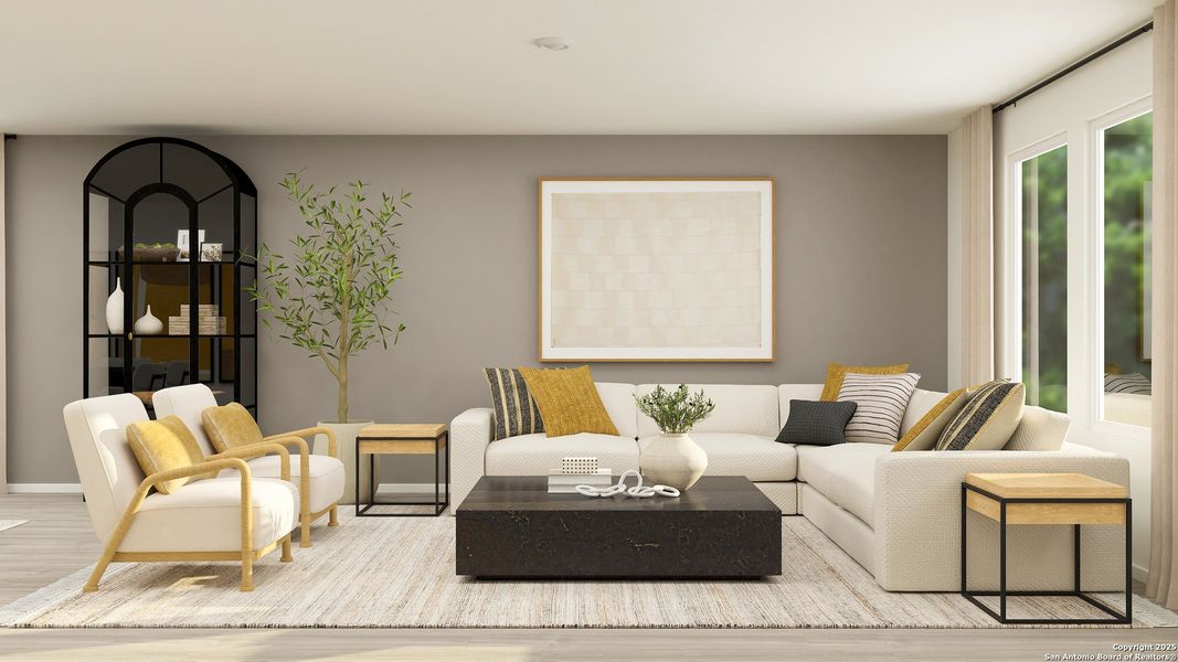 Furnished interior view inside a new home in , Corpus Christi (Image 15).