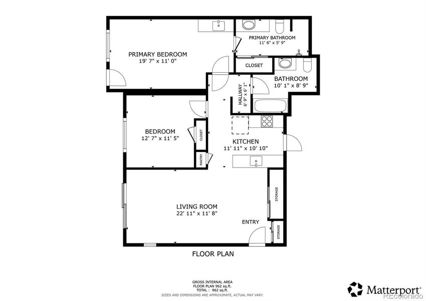 2D floor plan layout of this home in , Fraser, CO (Image 2). 2D floor plan layout of this home in , Fraser, CO (Image 2).