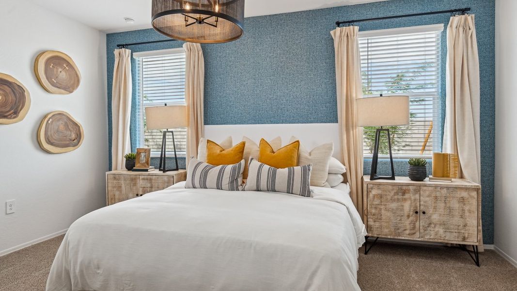 Furnished interior view inside a new home in Heartland Ranch, Coolidge (Image 16).