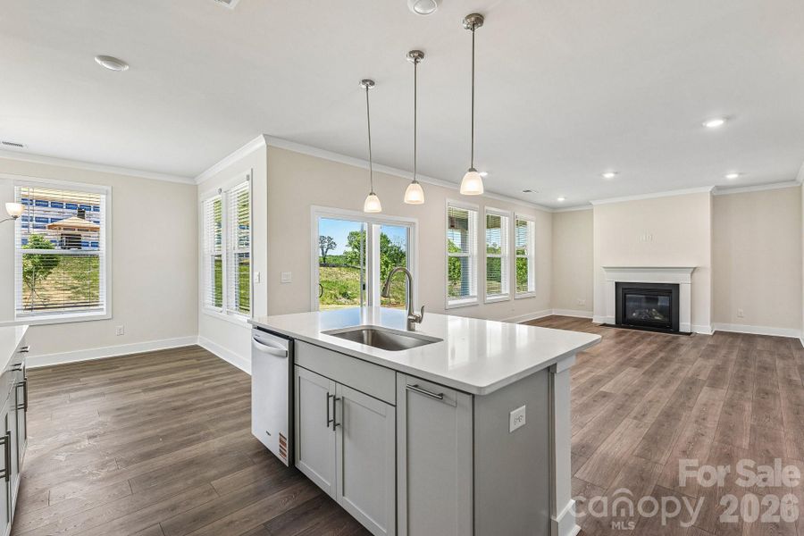 Furnished interior view inside a new home in Westport, York (Image 14).