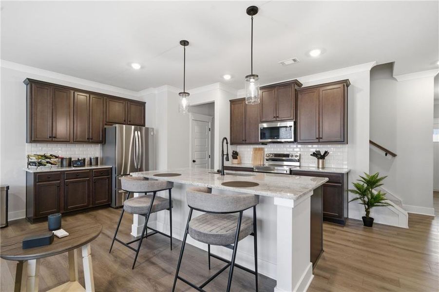 Furnished interior view inside a new home in , Gainesville (Image 27).