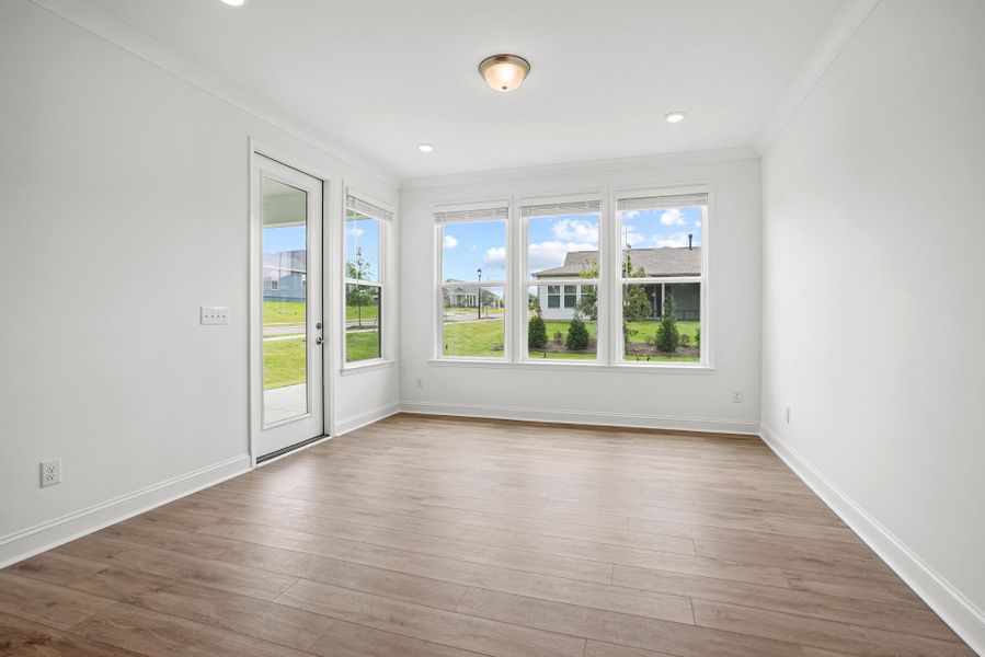 Spacious, unfurnished interior of a new home in Carolina Riverside, Belmont (Image 63).